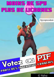 Votez au P.I.F. - Pyro (TF2)