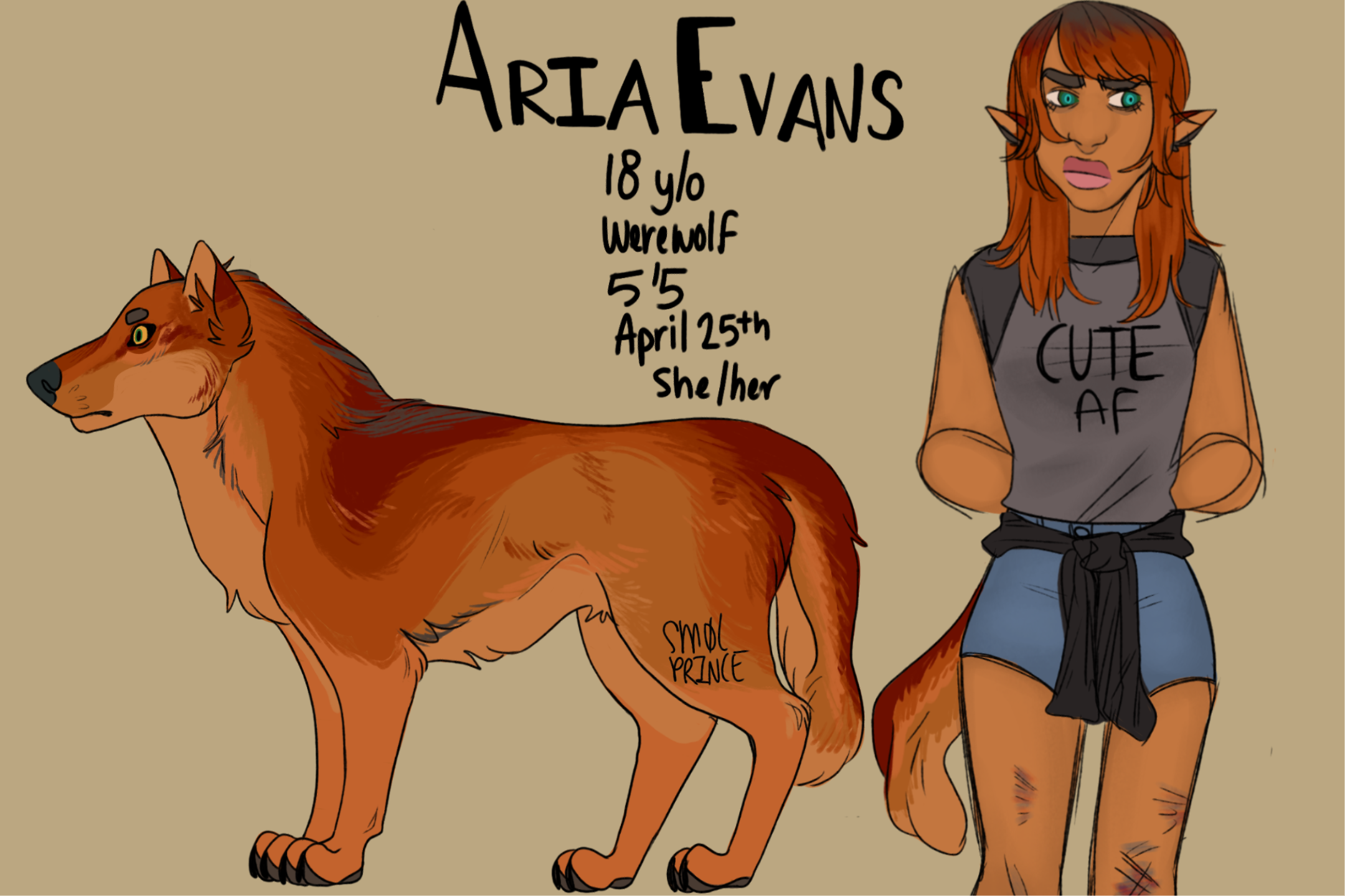 [OC] Aria Evans