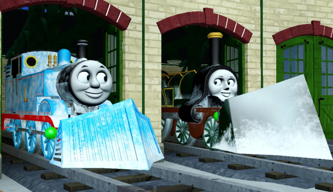 Thomas And Emily In They re Snowplow By Thomasfan16512 On DeviantArt thomas-and-emily-in-they-re-snowplow-by-thomasfan16512-on-deviantart