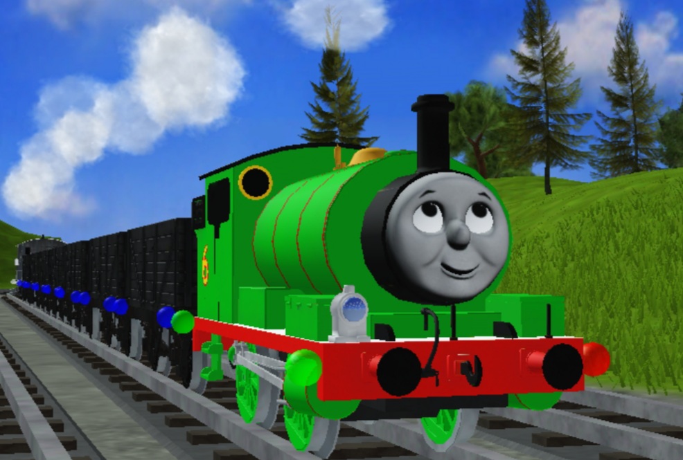Percy and Harold racing by Thomasfan16512 on DeviantArt