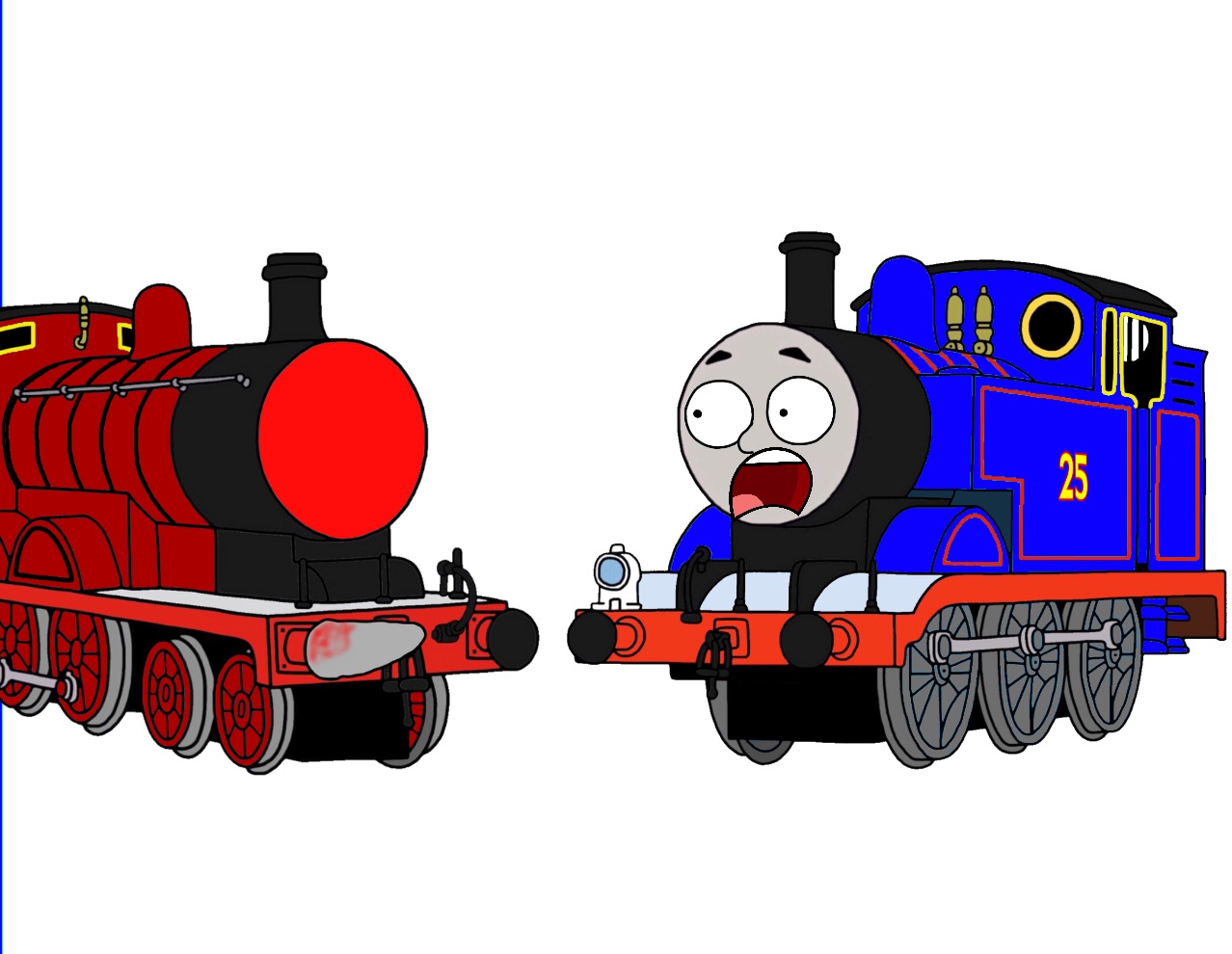 I incounter the Faceless engine by Thomasfan16512 on DeviantArt