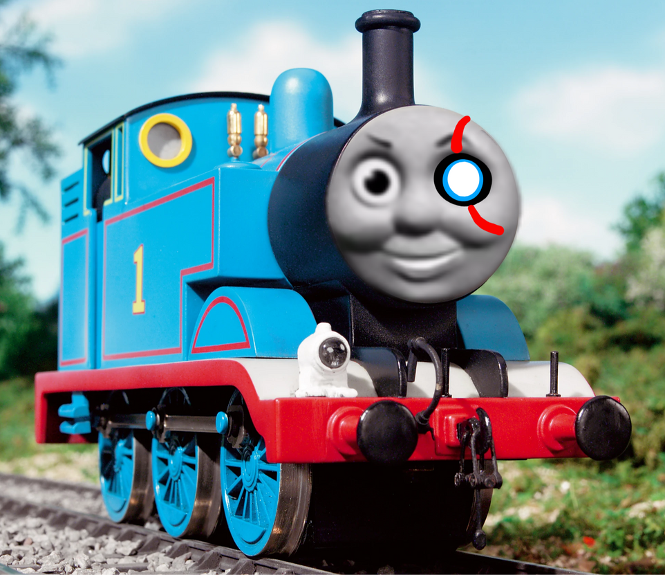Thomas Stack Thomas blows his stack (remastered face) by Thomasfan16512 on DeviantArt