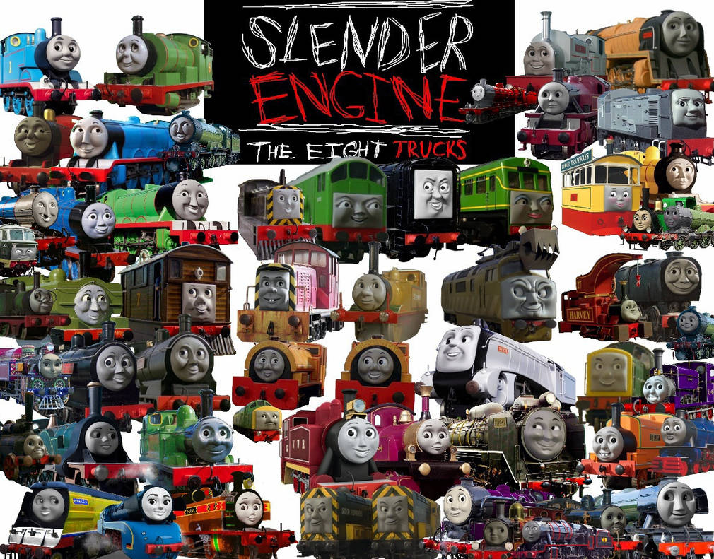 Slender Engine the eight trucks game characters by Thomasfan16512 on ...