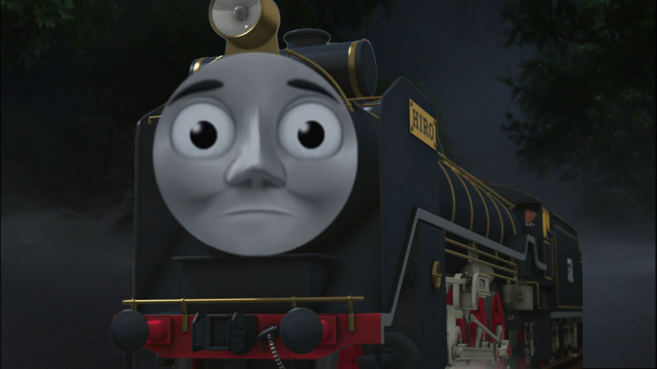 Hiro plays the Slender Engine game by Thomasfan16512 on DeviantArt