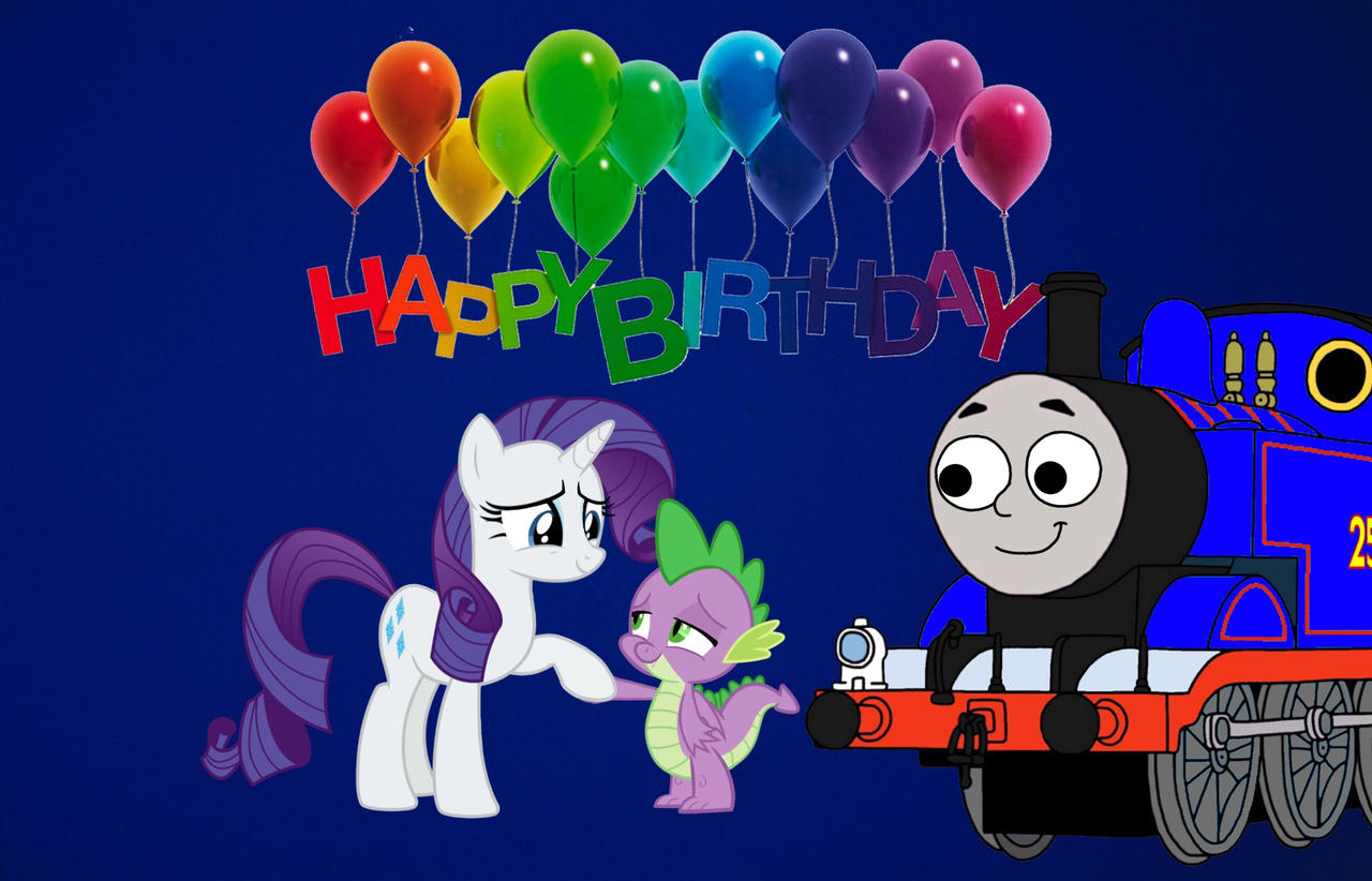 Happy Birthday Rarity by Thomasfan16512 on DeviantArt