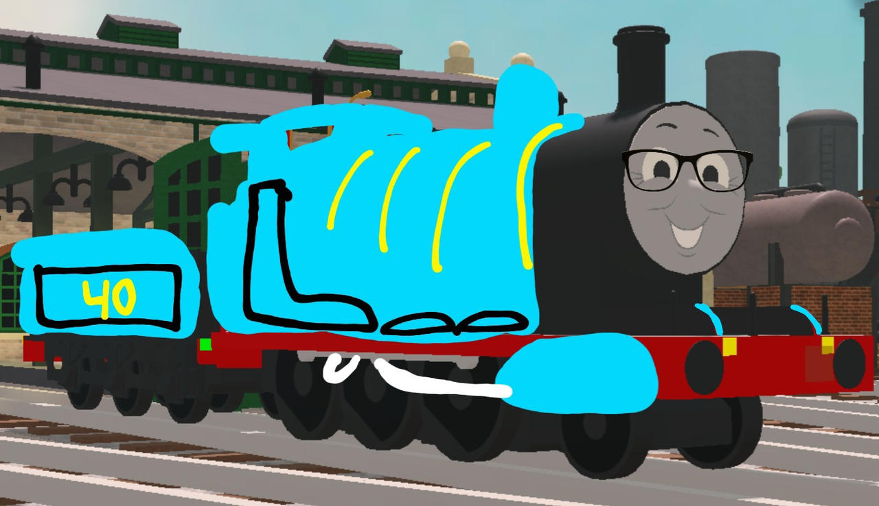 Blake The Engine Bruno the blue engine by Thomasfan16512 on DeviantArt