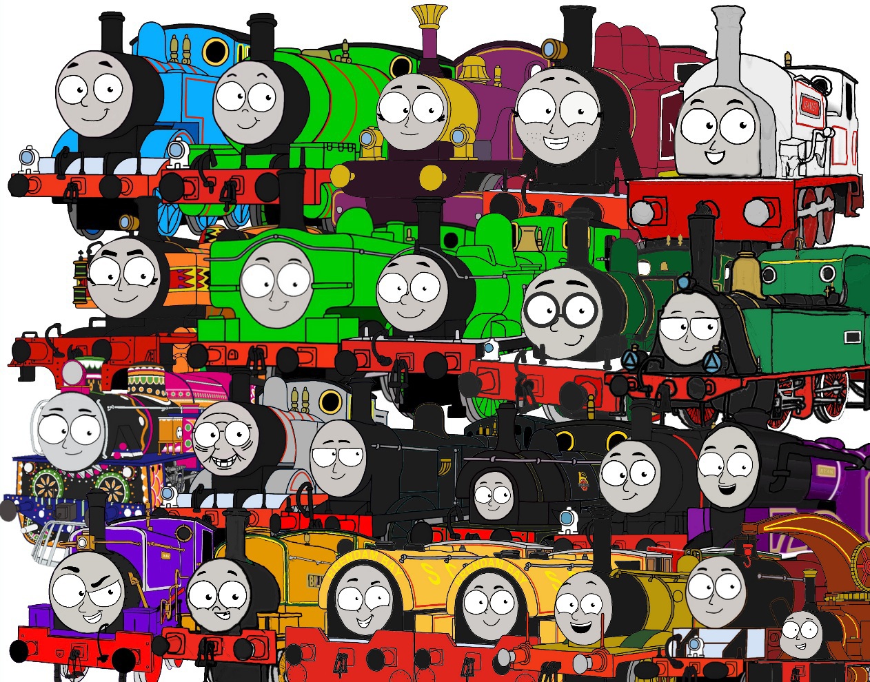 Tony Tank Engine Tank engine trios by Thomasfan16512 on DeviantArt