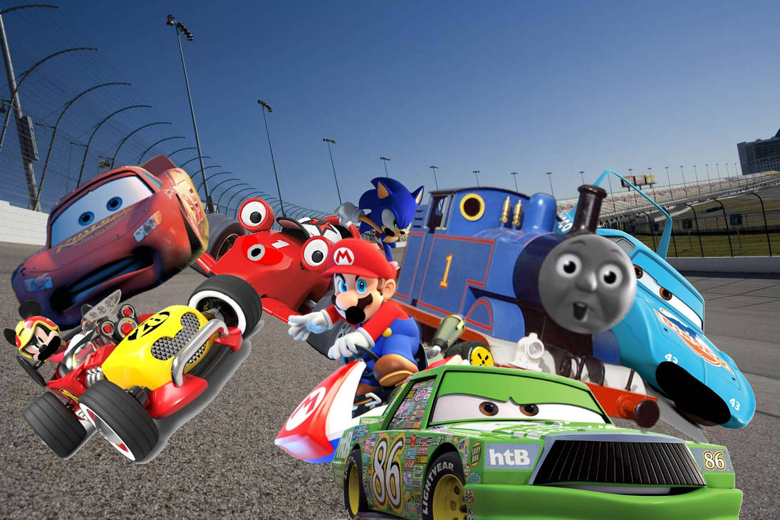All Racers Screaming Click Hicks cause all racers a huge crash by Thomasfan16512 on DeviantArt