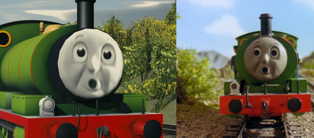 Percy meets his version from TATAM by Thomasfan16512 on DeviantArt
