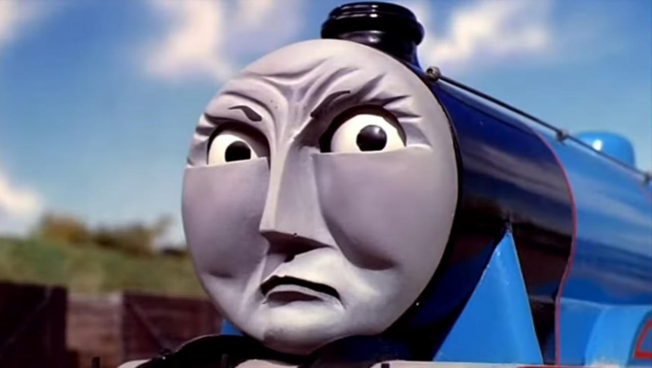 Grumpy Gordon Deviantart Gordon (angry) by Thomasfan16512 on DeviantArt