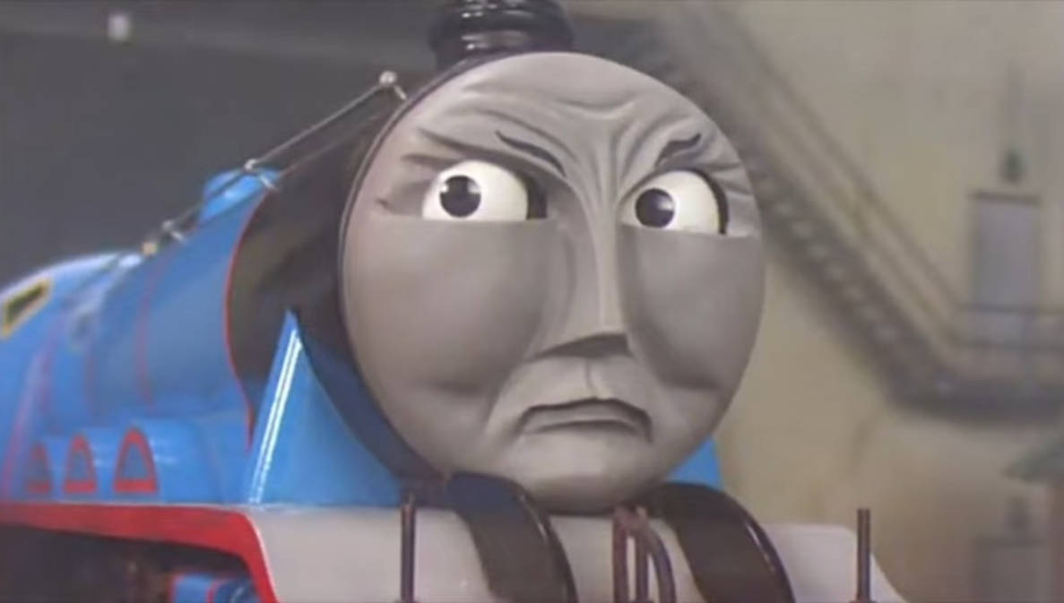 Scared Gordon Gordon (angry) by Thomasfan16512 on DeviantArt