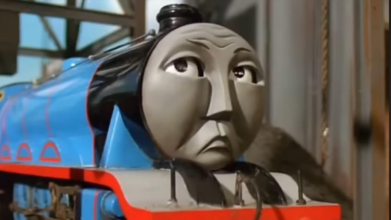 Grumpy Gordon Deviantart Gordon (Neutral/annoyed) by Thomasfan16512 on DeviantArt