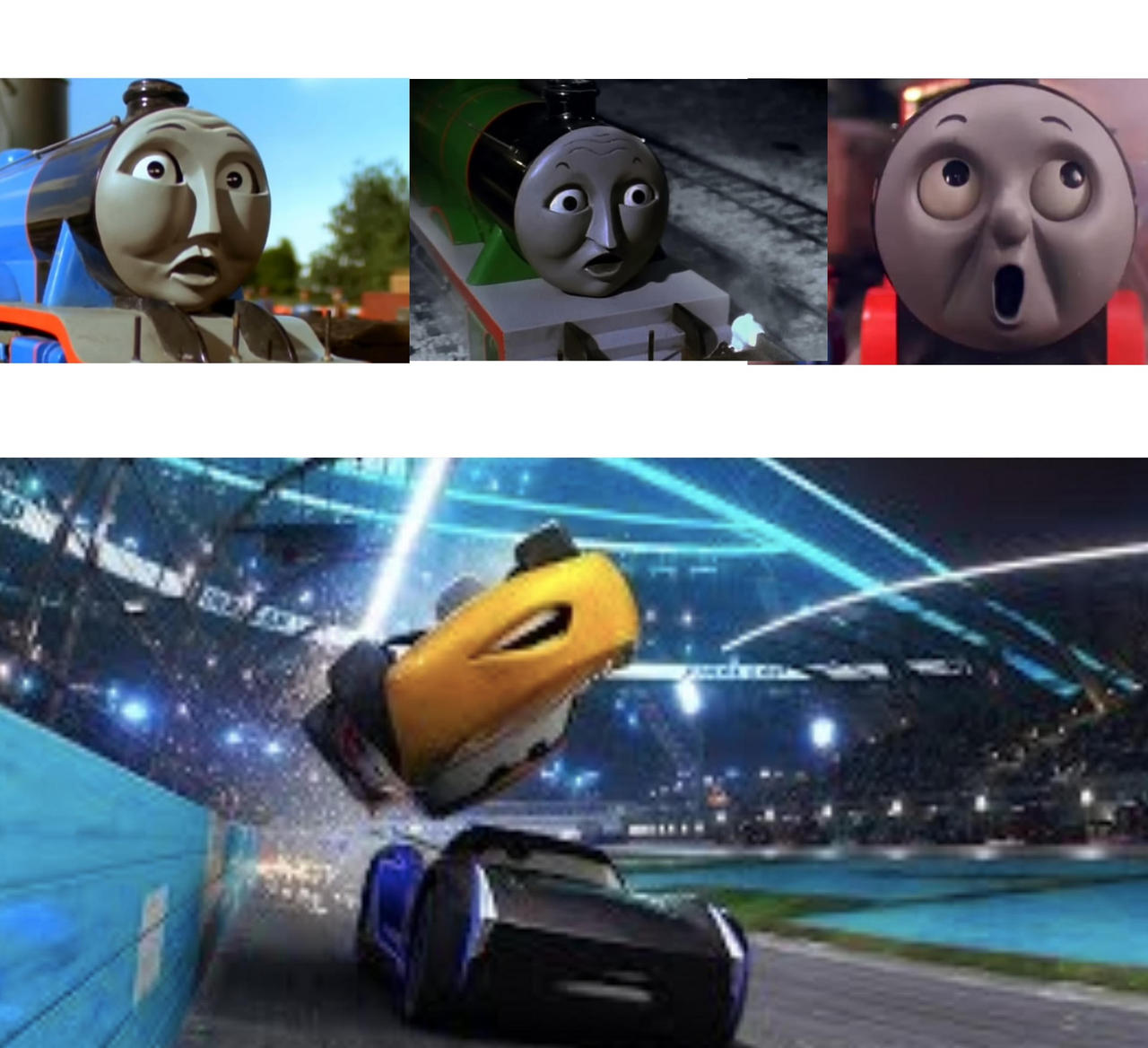 Gordon James and Henry reacts of CR Flip over JS by Thomasfan16512 on ...