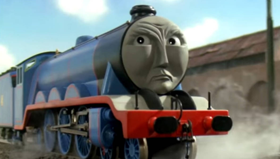 Grumpy Gordon Deviantart Gordon (angry) by Thomasfan16512 on DeviantArt