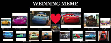 Mcqueen x Sally - Wedding Meme