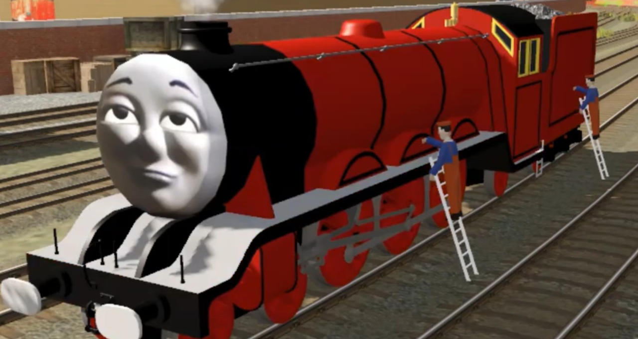 Rms First Red Engine RMS the first red engine by Thomasfan16512 on DeviantArt