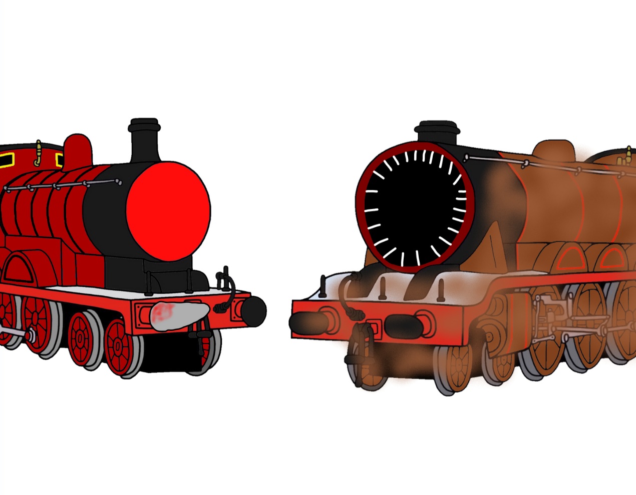 Arnold meets The Faceless Engine by Thomasfan16512 on DeviantArt