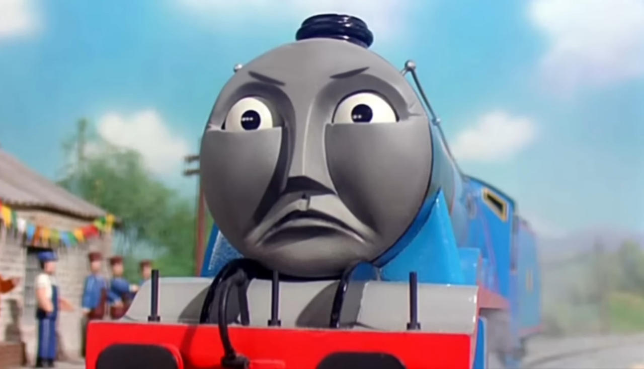Gordon Front Grumpy Gordon (Annoyed) by Thomasfan16512 on DeviantArt