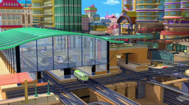 Chuggington Rails Background Explore the Best Chuggington Art | DeviantArt
