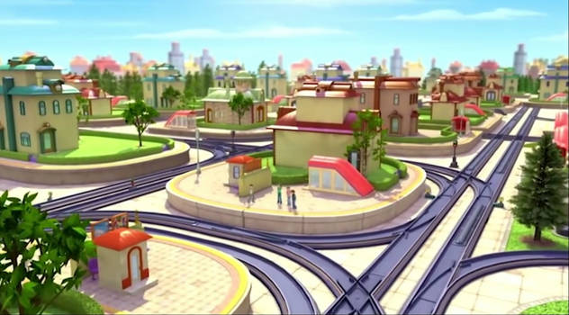 Chuggington Rails Background Explore the Best Chuggington Art | DeviantArt