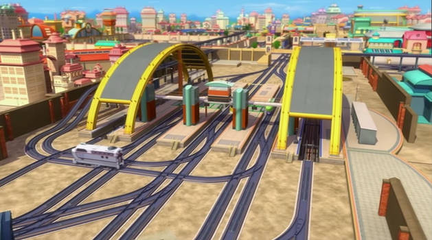 Chuggington Rails Background Explore the Best Chuggington Art | DeviantArt
