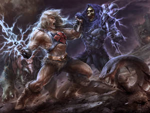 Skeletor Vs Heman