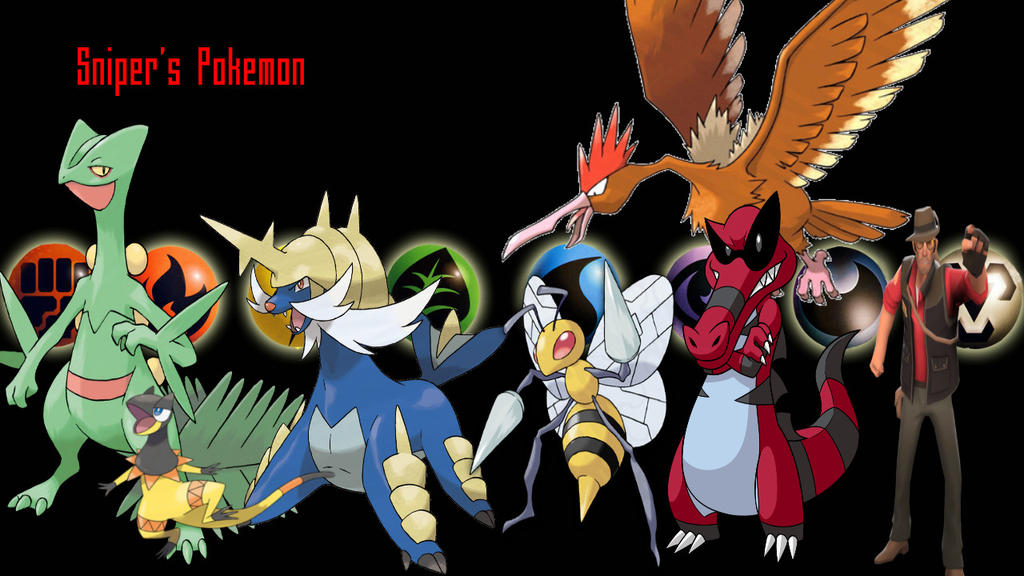 Sniper's Pokemon by PsychoGator on DeviantArt