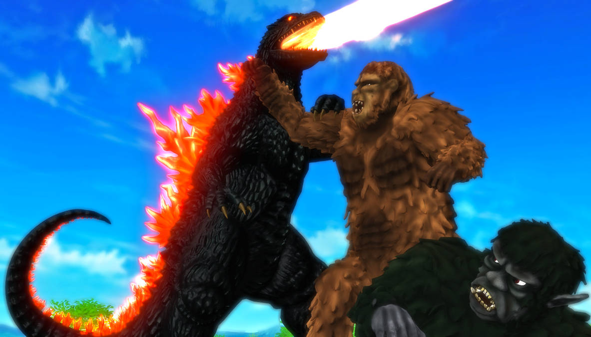 Monsterverse 2000: Godzilla vs the Gargantuas by PsychoGator on DeviantArt