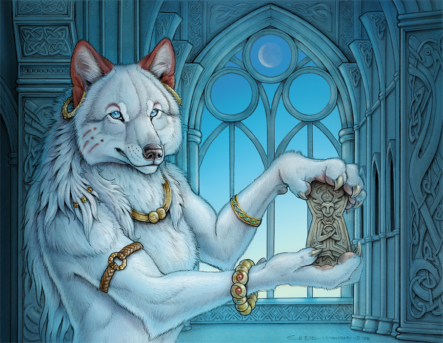 Werewolf Calendar 2009 Jan by synnabar on DeviantArt