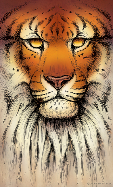 Tiger God IV - Color