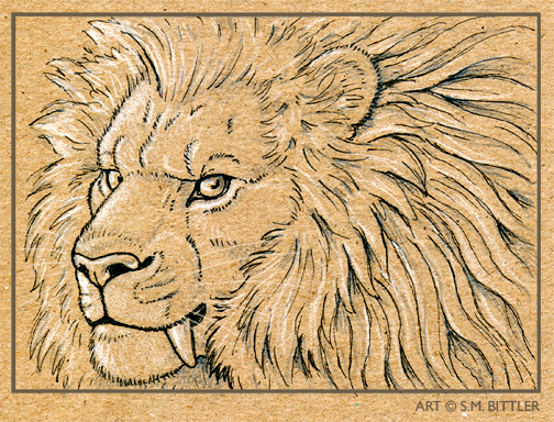 ACEO - Saberlion