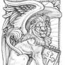 BoY Winged Lion Sketch