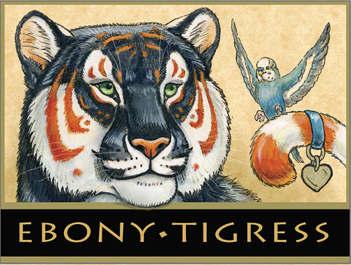 Ebony Tigress Badge