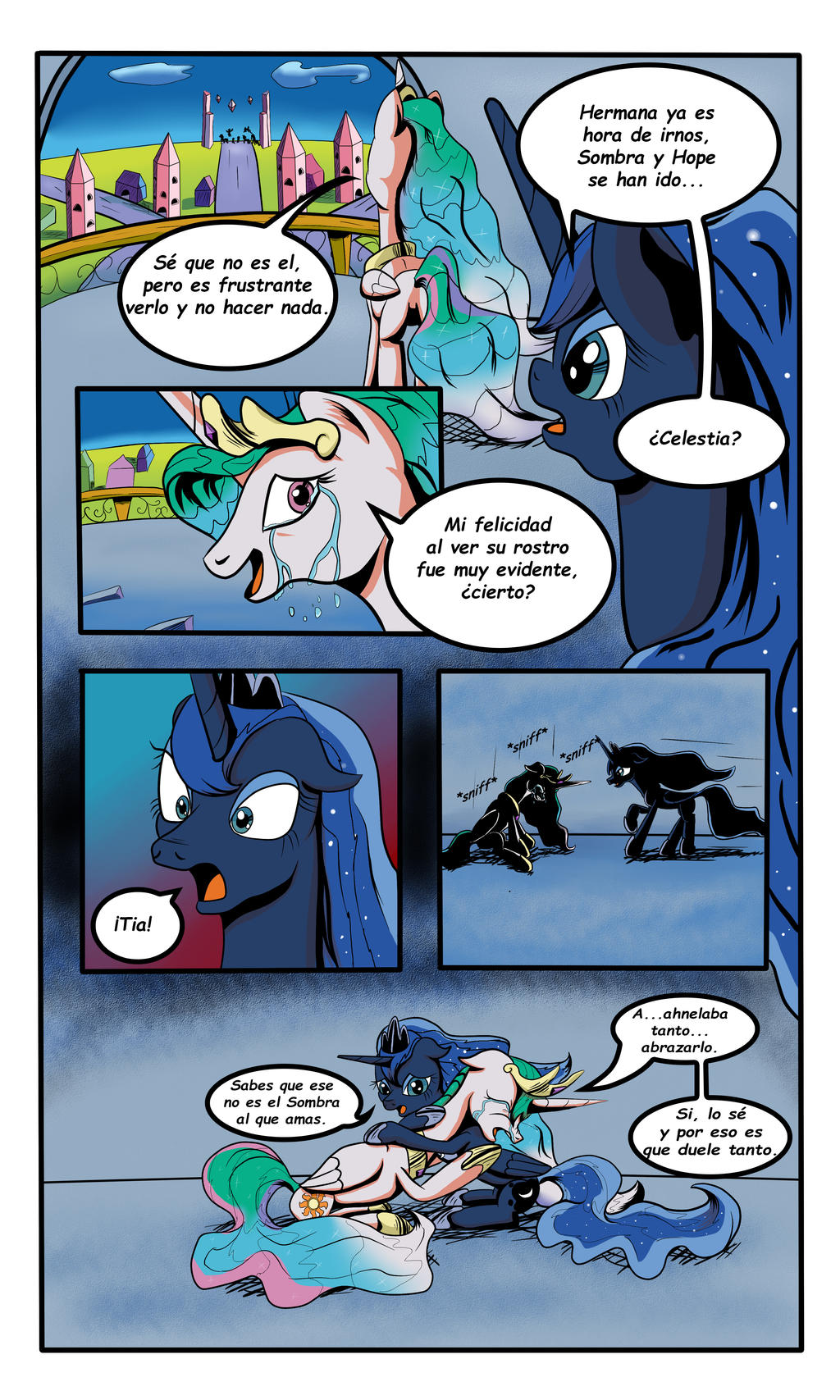 El Anhelo de Celestia pag 1 (Spanish)