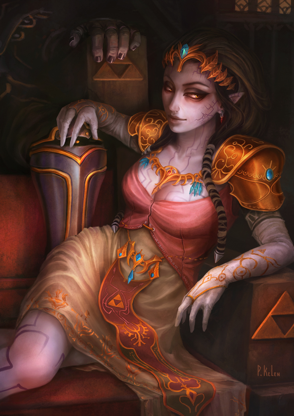 Possessed Zelda - Twilight Princess