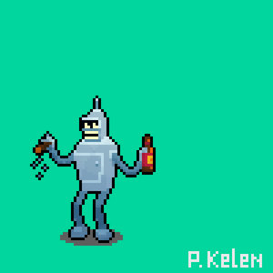 Bender Pixel Art