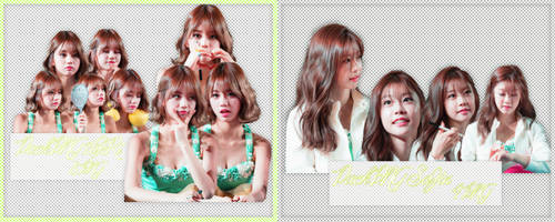 Pack PNG #108 #109: HyeRi and SoJin (Girl's Day)
