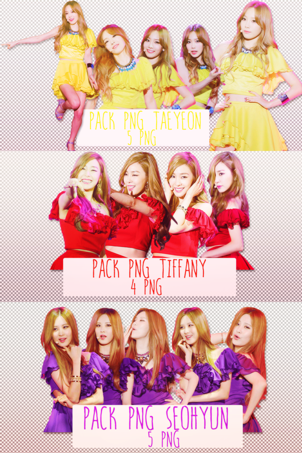 Pack PNG #124: TaeTiSeo