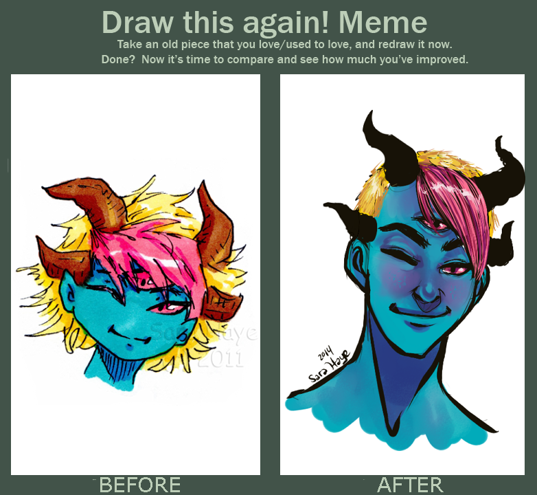 Redraw Meme: Zain