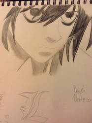 L Lawliet Drawing