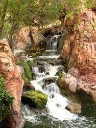 Waterfall at Disneyland