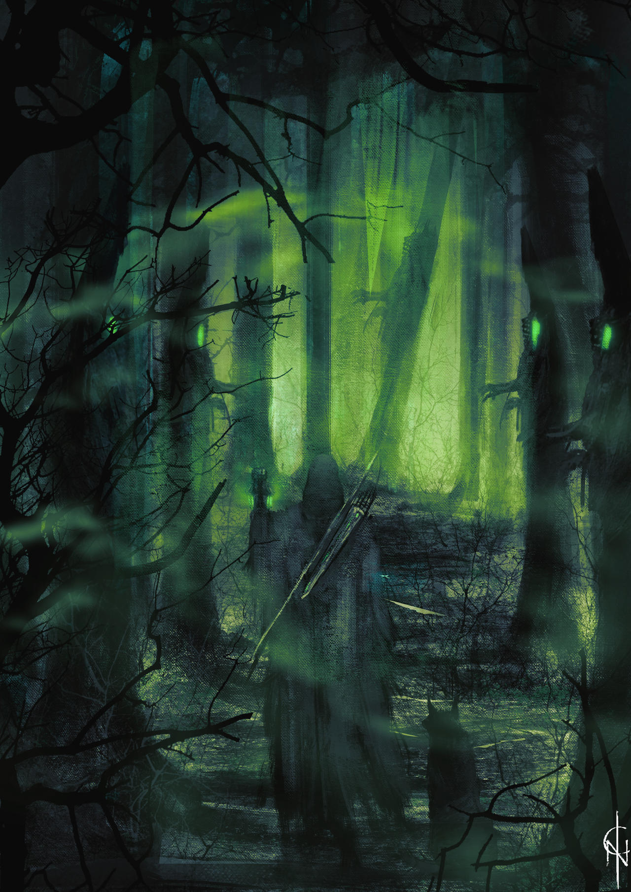 Old Wrenwood, the Pathfinder | Commission Work