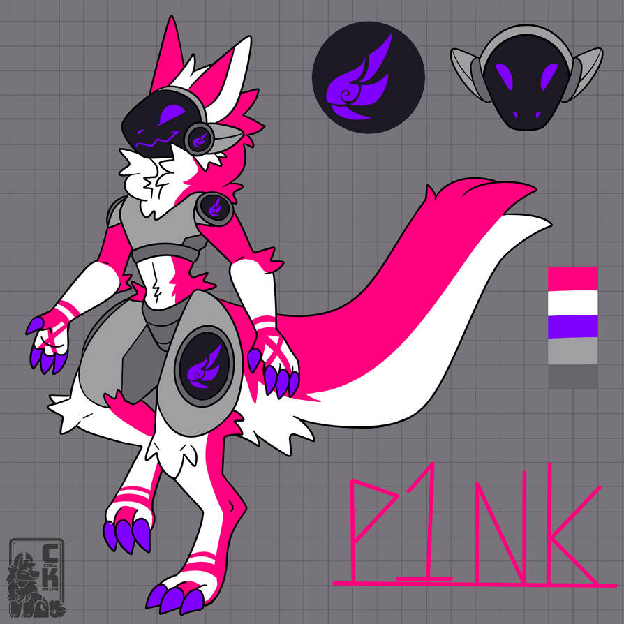 Protogen Penip P1nk protogen ref sheet! ( sheet made by KOINU) by Pilot-Azure on ...