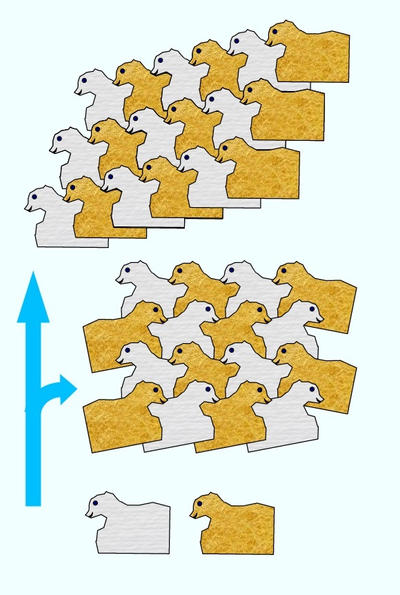 Paper superposition tessellation by horrister on DeviantArt