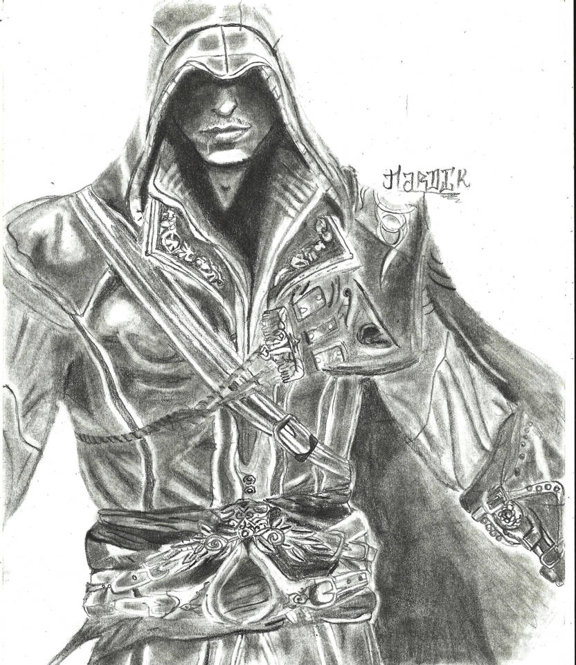 Тату ассасин Эцио