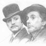 Dr. John Watson + Sherlock Holmes
