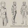 Female Mandalorian Armor Detail