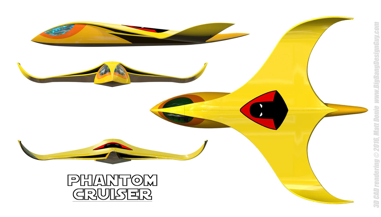 Space Ghost's Phantom Cruiser Schematics