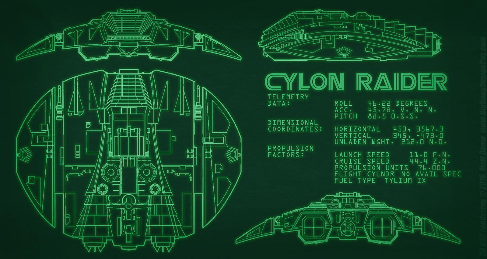 Cylon Raider - Warbook Schematics by Ravendeviant on DeviantArt
