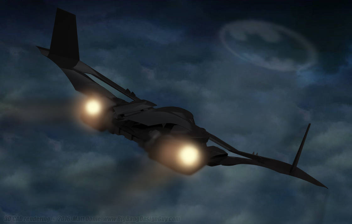 Batwing Rear Sump Batman v Superman Batwing - Rear View by Ravendeviant on DeviantArt